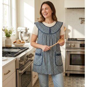 Mandil Mexican Trad Womens Apron With Pockets Large Lightweight & Comfortable